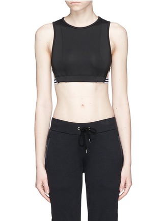 Main View - Click To Enlarge - 72993 - 'Dayside' side cutout performance cropped top