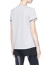 Back View - Click To Enlarge - 72883 - Stripe cuff logo field T-shirt