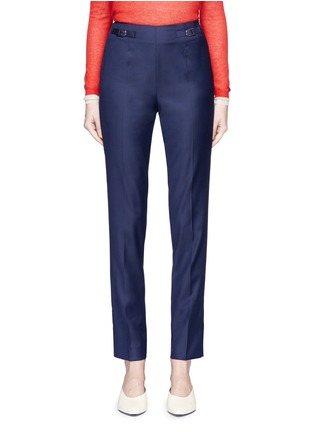 Main View - Click To Enlarge - GABRIELA HEARST - High waist twill skinny pants