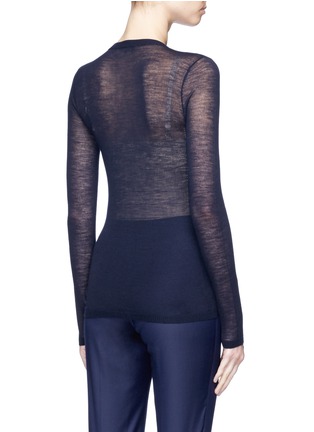 Back View - Click To Enlarge - GABRIELA HEARST - Wool sweater