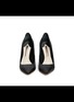 Front View - Click To Enlarge - SOPHIA WEBSTER - 'Coco Crystal' pavé bead heel satin pumps