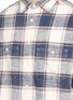 Detail View - Click To Enlarge - R13 - Check plaid oversized flannel shirt