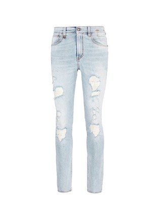 Main View - Click To Enlarge - R13 - 'Skate' ripped skinny jeans