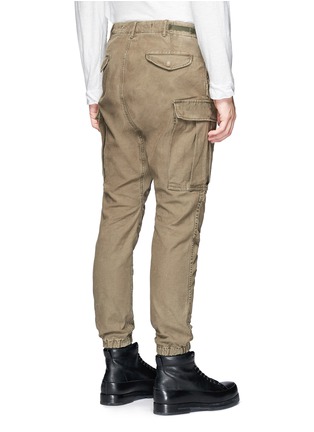 Back View - Click To Enlarge - R13 - Canvas cargo pants