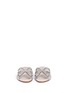 Front View - Click To Enlarge - SOPHIA WEBSTER - 'Madame Butterfly' jewelled slippers