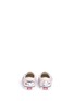 Back View - Click To Enlarge - VANS - x Peanuts 'Classic Slip-on' Smack print toddler sneakers