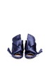 Front View - Click To Enlarge - NO.21 - Bow satin mules