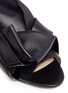 Detail View - Click To Enlarge - NO.21 - Bow leather slides