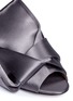 Detail View - Click To Enlarge - NO.21 - Bow satin mule sandals