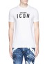 Main View - Click To Enlarge - 71465 - 'ICON' embroidered patch T-shirt