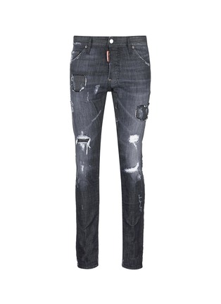 Main View - Click To Enlarge - 71465 - 'Cool Guy' ripped skinny jeans