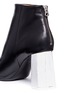 Detail View - Click To Enlarge - ACNE STUDIOS - Colourblock leather ankle boots