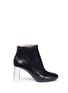 Main View - Click To Enlarge - ACNE STUDIOS - Colourblock leather ankle boots