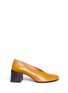 Main View - Click To Enlarge - ACNE STUDIOS - Calfskin leather pumps