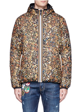 Main View - Click To Enlarge - 71465 - x K-Way floral print reversible puffer jacket