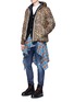 Figure View - Click To Enlarge - 71465 - x K-Way floral print reversible puffer jacket