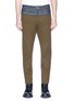 Main View - Click To Enlarge - 71465 - Raw denim panel twill pants