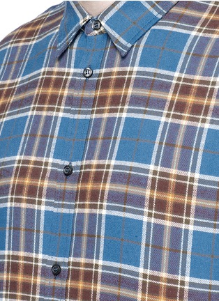 Detail View - Click To Enlarge - 71465 - 'Dan' check plaid flannel shirt