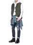 Figure View - Click To Enlarge - 71465 - Quilted down puffer vest
