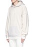 Front View - Click To Enlarge - MAISON MARGIELA - Reverse French terry hoodie