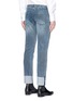 Back View - Click To Enlarge - MAISON MARGIELA - Washed slim fit jeans