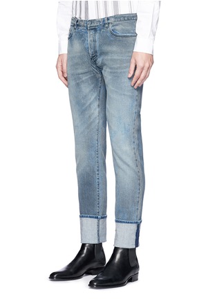 Front View - Click To Enlarge - MAISON MARGIELA - Washed slim fit jeans