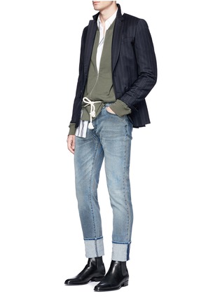 Figure View - Click To Enlarge - MAISON MARGIELA - Washed slim fit jeans