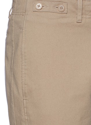 Detail View - Click To Enlarge - MAISON MARGIELA - 'Re-edition' slim fit cotton gabardine chinos