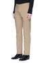 Front View - Click To Enlarge - MAISON MARGIELA - 'Re-edition' slim fit cotton gabardine chinos