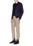 Figure View - Click To Enlarge - MAISON MARGIELA - 'Re-edition' slim fit cotton gabardine chinos
