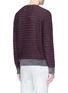 Back View - Click To Enlarge - MAISON MARGIELA - Textured knit sweater
