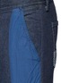 Detail View - Click To Enlarge - FDMTL - Boro patchwork raw denim pants