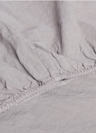 Detail View - Click To Enlarge - SOCIETY LIMONTA - Rem king size linen fitted sheet