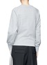 Back View - Click To Enlarge - PORTS 1961 - Tie front French terry sweatshirt