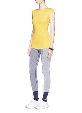 Figure View - Click To Enlarge - ADIDAS BY STELLA MCCARTNEY - 'Run' climalite® performance T-shirt