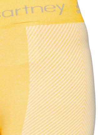 Detail View - Click To Enlarge - ADIDAS BY STELLA MCCARTNEY - 'Yoga' ribbed climalite® performance shorts