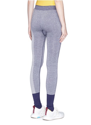 Back View - Click To Enlarge - ADIDAS BY STELLA MCCARTNEY - 'Yoga' colourblock climalite® full length performance tights