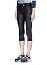 Front View - Click To Enlarge - ADIDAS BY STELLA MCCARTNEY - 'Training' climacool® and mesh three quarter performance tights