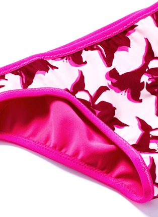 Detail View - Click To Enlarge - ADIDAS BY STELLA MCCARTNEY - Reversible floral print bikini bottoms