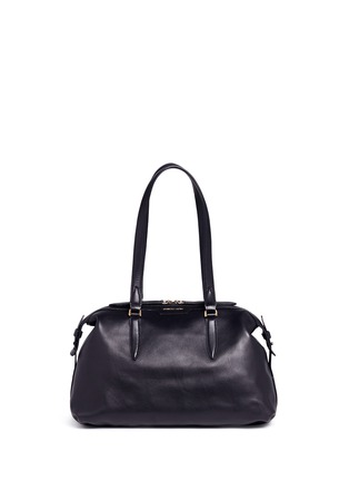 Main View - Click To Enlarge - DRIES VAN NOTEN - Large leather duffle bag