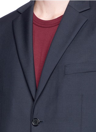 Detail View - Click To Enlarge - ACNE STUDIOS - Wool-mohair soft blazer