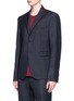 Front View - Click To Enlarge - ACNE STUDIOS - Wool-mohair soft blazer
