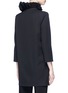 Back View - Click To Enlarge - LANVIN - Ruffle collar wool twill top