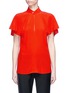 Main View - Click To Enlarge - LANVIN - Butterfly sleeve silk crepe top