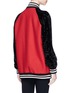 Back View - Click To Enlarge - LANVIN - Colourblock oversized teddy jacket