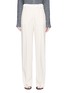 Main View - Click To Enlarge - LANVIN - Satin trim pleated crepe pants