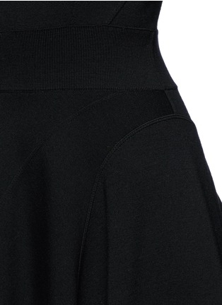Detail View - Click To Enlarge - ALAÏA - 'Skate' knit dress