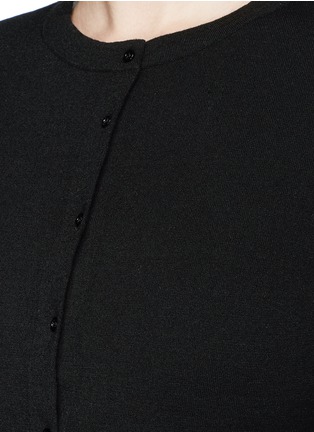 Detail View - Click To Enlarge - ALAÏA - Cropped cardigan