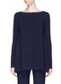 Main View - Click To Enlarge - ALAÏA - Babydoll wool-blend sweater
