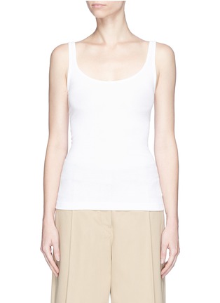 Main View - Click To Enlarge - VINCE - Pima cotton-modal tank top